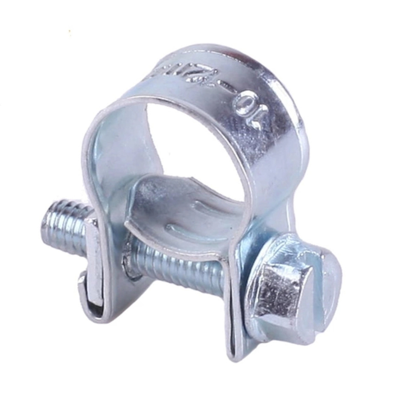 Galvanized iron mini hose clamps for industrial