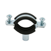 fixture mounting soft-grip chemical-resistant rubber pipe clamp