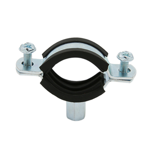 Rubber hanger pipe clamp