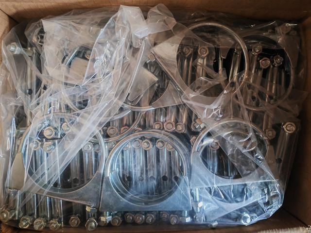 Iron galvanized U-bolt hose clamps made in China