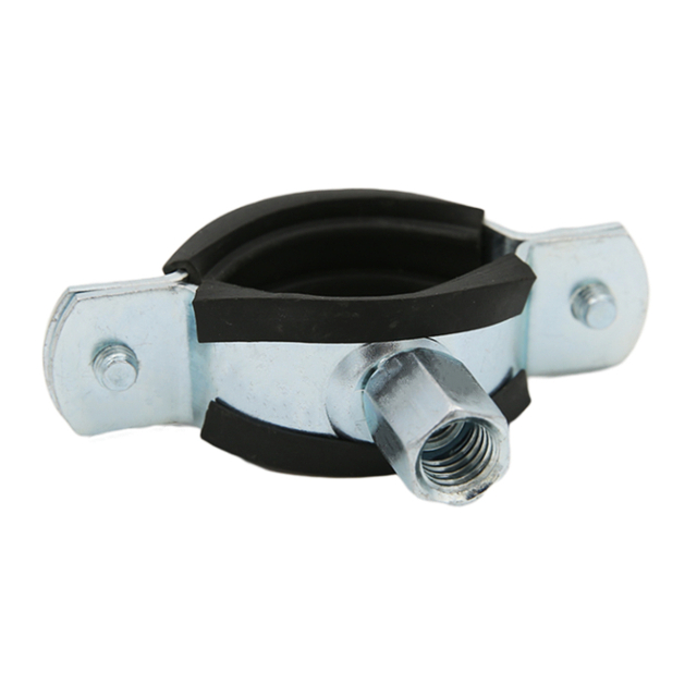 equipment stabilization shock-absorbing elastic rubber hanger pipe clamp